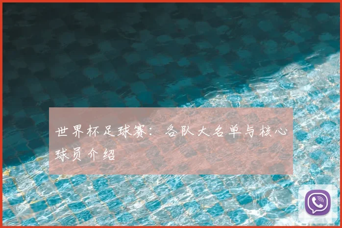 世界杯足球赛：各队大名单与核心球员介绍